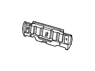Pontiac 10120796 Panel Below Lid