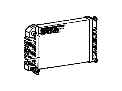 GMC S15 Jimmy Radiator - 52491735