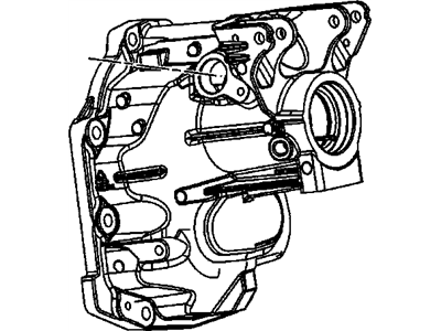 GM 92277575 Extension, Transmission Case Extension 92277575 GM Extension, Transmission Case Extension Illustration 1 of 1