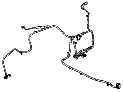GMC 22791288 HARNESS,INSTRUMENT PANEL WIRING HARNESS EXTENSION(INCLUDES 5)