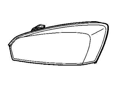 Chevy Malibu Headlight - 15851373