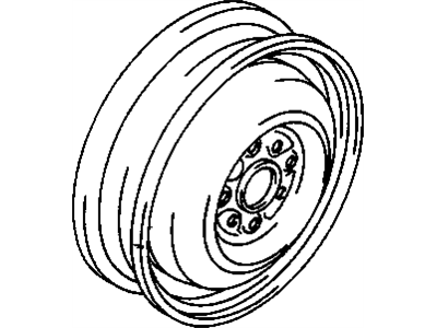 Chevy 96062137 Wheel, Spare