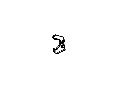 GM 14100477 Header Panel Mount Bracket, Front 14100477 GM Header Panel Mount Bracket, Front Illustration 1 of 1