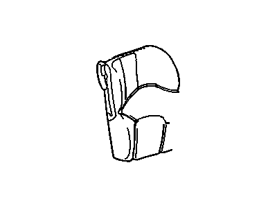 Oldsmobile 88897774 Seat Back Pad