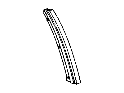 GM 20433490 Pillar Molding, Rear Passenger Side 20433490 GM Pillar Molding, Rear Passenger Side Illustration 1 of 1