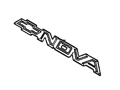 Chevy Nova Emblem - 94844052