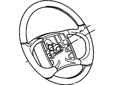 Buick Roadmaster Steering Wheel - 16750688