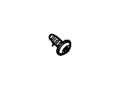Chevy 11570218 BOLT,VIDEO DISPLAY(M6X1X17,16 OUTSIDE DIAMETER)(ROUND WASHER HEAD W/SHOULDER)(9.85 THREAD, 10.9, W/ADH 6175M)(16.330)
