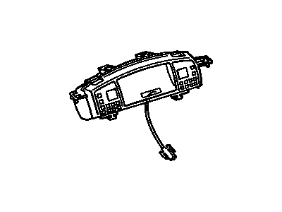 Cadillac DeVille Instrument Cluster - 16200276