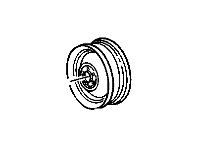 Chevy 9592913 Wheel, Spare
