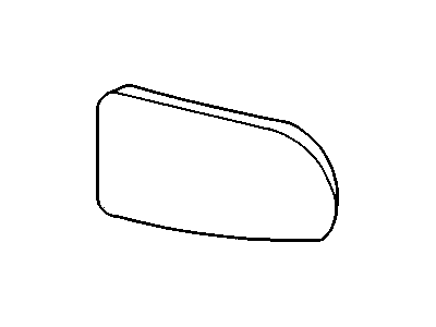 GMC 12382607 Mirror Glass