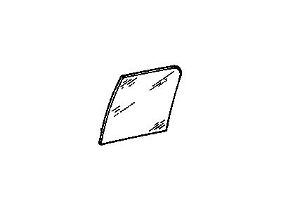 Chevy 15674337 Door Glass
