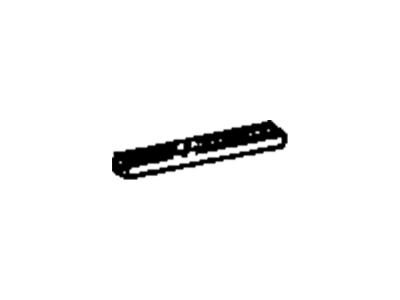 370389 GM Lower Sash Filler, Front Illustration 1 of 1