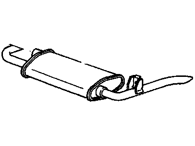 Pontiac Firebird Muffler - 10198399
