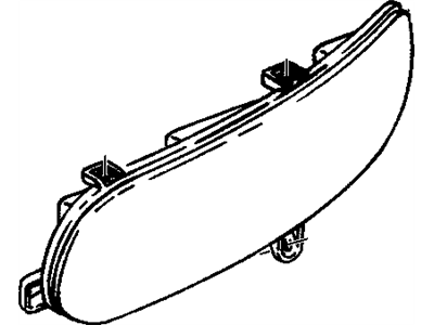 Cadillac 90544035 Headlamp Assembly
