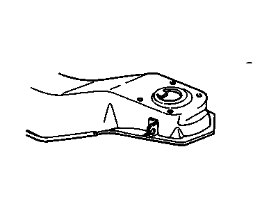 Chevy 343494 Rear Crossmember Mount