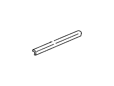 GM 15667361 Quarter Pillar Trim, Driver Side 15667361 GM Quarter Pillar Trim, Driver Side Illustration 1 of 1
