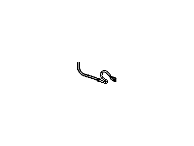 Cadillac 19115818 HARNESS,FRONT WHEEL SPEED SENSOR WIRING(MUST ADD STRAP TYPE CLIP 19152842 TO MOLD-ON GROMMET NEAR CONNECTOR)