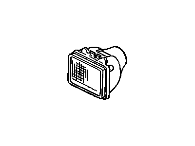 Chevy 16503498 Headlamp Assembly