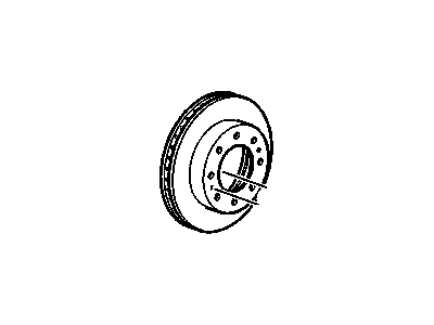 Cadillac 19303810 Rotor