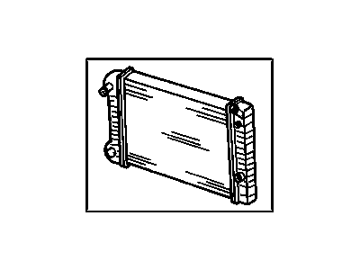Pontiac Radiator - 52457457