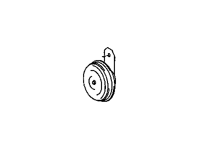 94860092 GM Horn Illustration 1 of 1