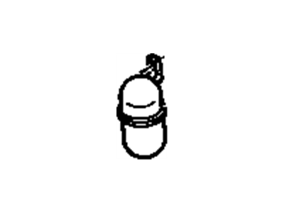 GM 10150321 Vacuum Tank 10150321 GM Vacuum Tank Illustration 1 of 1