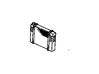 GM 88959437 Radiator 88959437 GM Radiator Illustration 1 of 1
