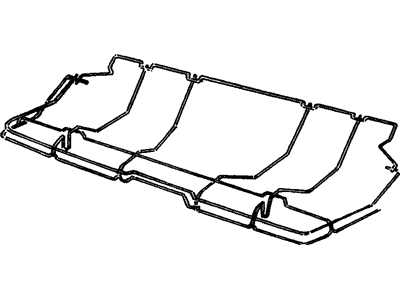 Cadillac 90460692 Seat Frame