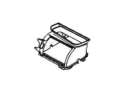 GM 52470203 Air Inlet 52470203 GM Air Inlet Illustration 1 of 1