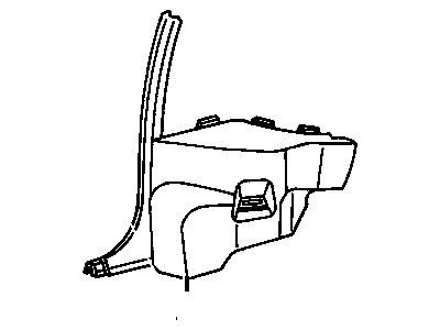 Chevy 10095278 Quarter Trim Panel