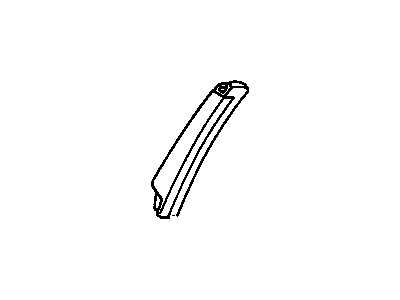 GM 10125295 Lock Pillar, Driver Side 10125295 GM Lock Pillar, Driver Side Illustration 1 of 1