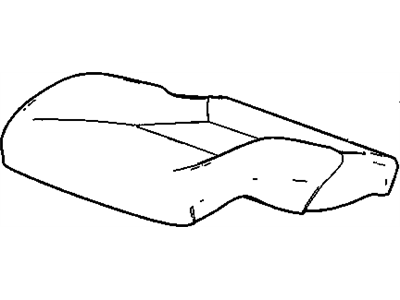 Chevy 23329710 COVER,DRIVER SEAT CUSHION(MEDIUM TITANIUM)(W/ WIRE IN R/SEAM TRENCH FOR ATTACHMENT)(FOR 1ST DESIGN SEE 23151544)