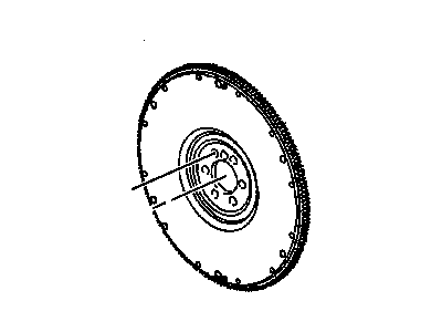 Cadillac 24458783 Flywheel