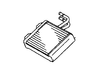 Chevy Tracker Heater Core - 96066228