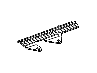GM 12522549 Weatherstrip Retainer, Driver Side 12522549 GM Weatherstrip Retainer, Driver Side Illustration 1 of 1
