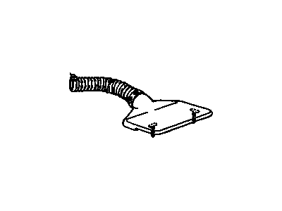 Cadillac Cimarron Air Hose - 14072209