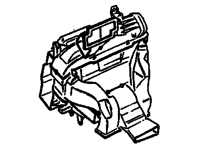 Cadillac 90512557 Evaporator Case