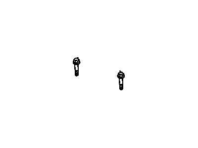 Chevy 11514008 BOLT,METRIC HEXAGON FLANGE HEAD(M6X1X30)(PHOSPHATE ORGANIC 9.8)(ENGINE COOLANT AIR BLEED PIPE)(1.097)