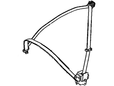 Chevy 12385477 Lap & Shoulder Belt