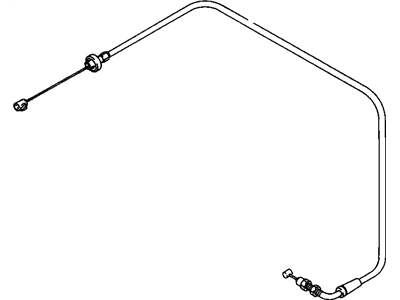 Chevy Tracker Accelerator Cable - 91177641