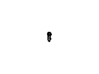 GM 12580910 Bolt, Fuel Injection, Driver Side 12580910 GM Bolt, Fuel Injection, Driver Side Illustration 1 of 1