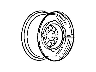 Chevy Celebrity Spare Wheel - 9591537