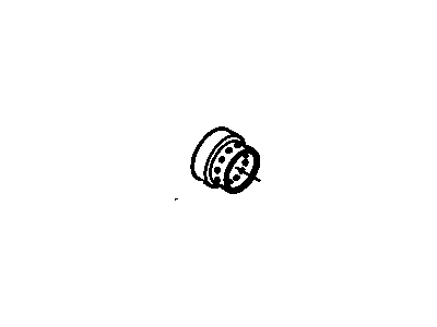 14012753 GM Nut, Differential Bearing Adjusting Illustration 1 of 1