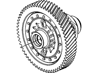 GM 24260304 Carrier, Final Drive, Front 24260304 GM Carrier, Final Drive, Front Illustration 1 of 1