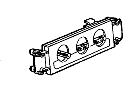 Oldsmobile Bravada A/C Switch - 16230771