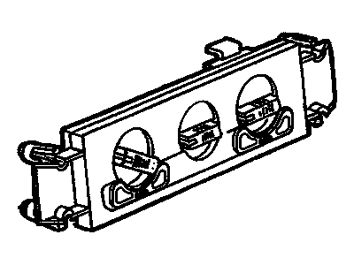 Oldsmobile 9356185 Dash Control Unit