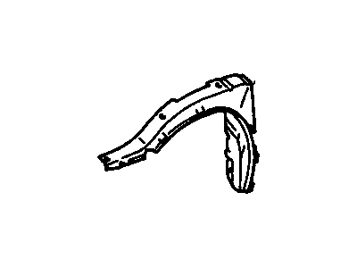 Pontiac LeMans Fender Splash Shield - 90186872