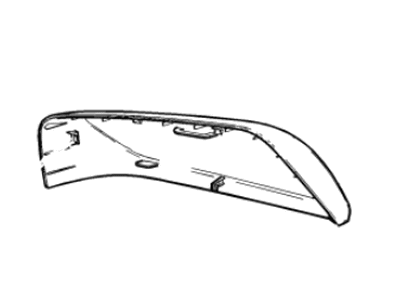 Chevy 23410788 MIRROR,OUTSIDE REAR VIEW(INCLUDES 1-11)(CHROME)(BUILT PRIOR TO 29AUG2017)(FOR 2ND DESIGN SEE 84269222)