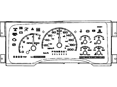 Chevy 16185764 Lens